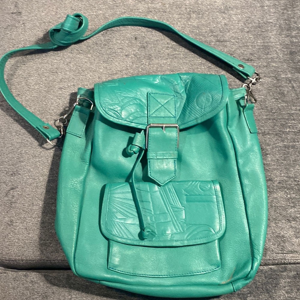 Barganza vintage green small purse